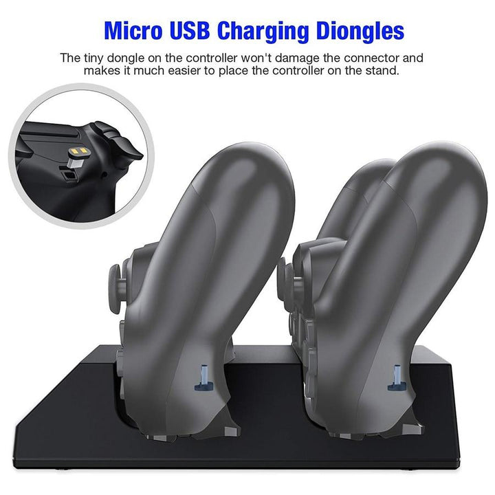 BowLift | PS4 Charging Dock - Two Controller PS4 Charging Dock