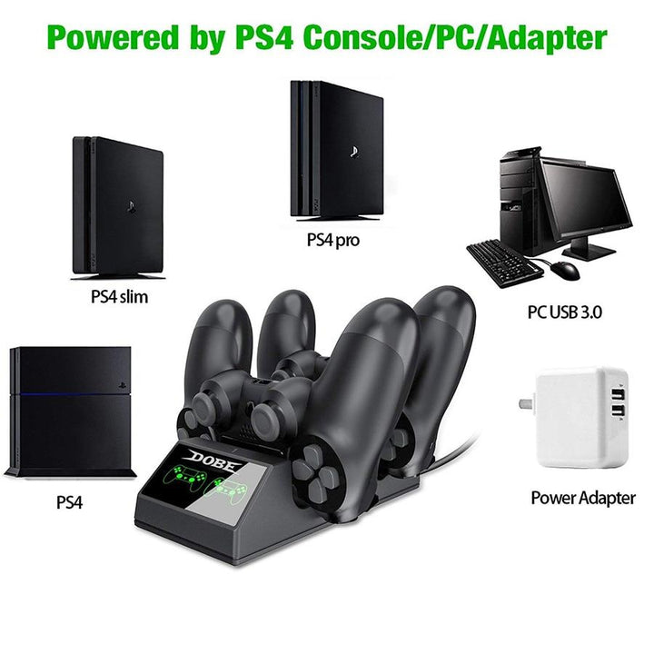 BowLift | PS4 Charging Dock - Two Controller PS4 Charging Dock