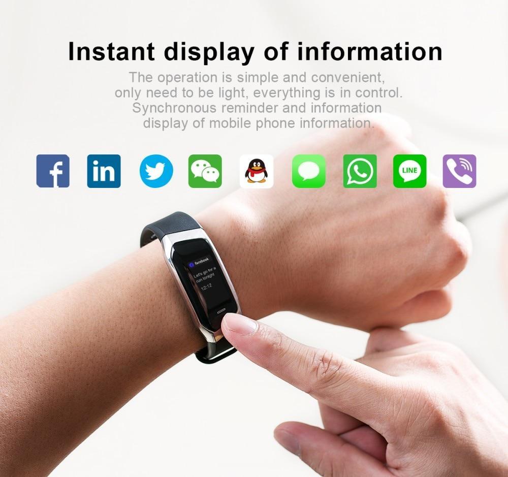 BowLift | Fitband Smart Watch Waterproof Blood Pressure Oxygen Heart Rate Monitor Sport Bracelet