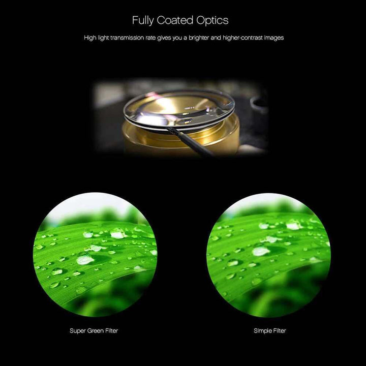 BowLift | 16 x 52 Dual Focus Monocular Spotting Telescope Zoom Optic Lens Binoculars