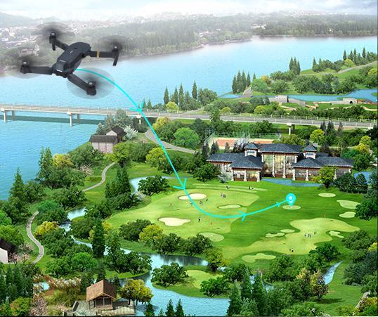 BowLift | Skyhawk HD Foldable Air Selfie Drone With Camera 2MP