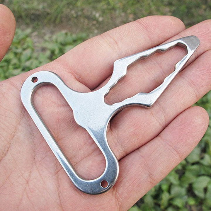 Stainless Steel MultiFunctional Camping Wrench Tool | Bowlift