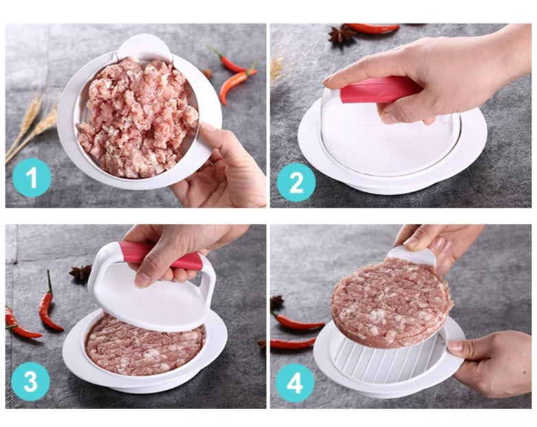 Hammie BurgerPress – Homemade Fresh Burgers in Minutes Bowlift