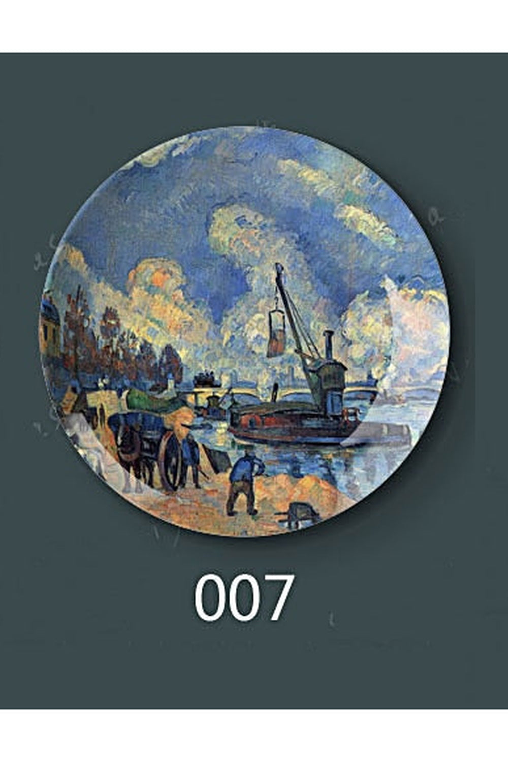 Cezanne inspired decorative plates | Bowlift