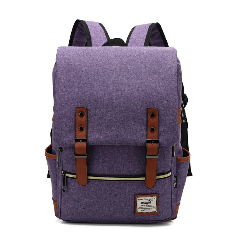 BowLift | Vintage Oxford Backpack - Stylish Vintage Oxford Backpack for adventurous students and travelers