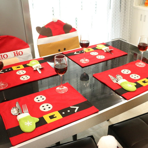 BowLift | Ho-Ho-Ho Santa Table Mats