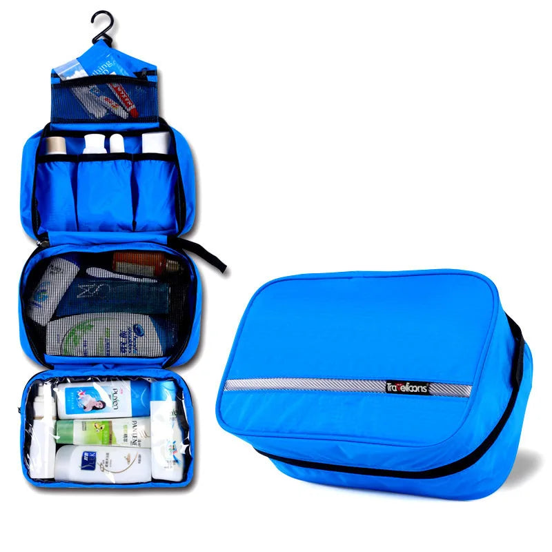 BowLift | Travelior MaxPack Large Waterproof Toiletry Bag for Men & Women | Travel Cosmetic Bag | Sturdy Design & Plenty of Storage
