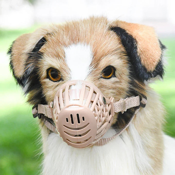 Breathable dog muzzle with comfortable fit Bowlift