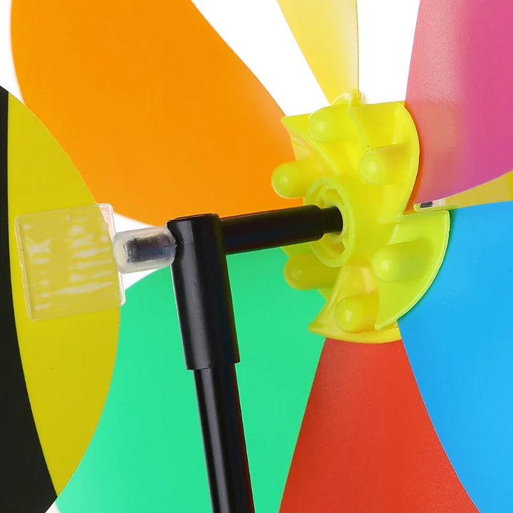 BowLift | WindBee 3D Garden Windmill Bee | Foldable & Weatherproof | For Garden, Balcony & Camping