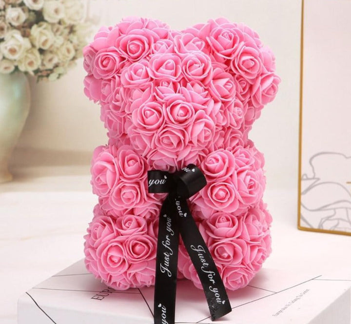BowLift | Rose Bear Uk | Handmade Luxury Flower Rose Love Teddy Bear