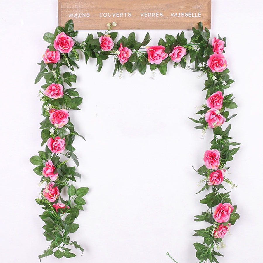 BowLift | Artificial Rose Hanging Wall Decoration