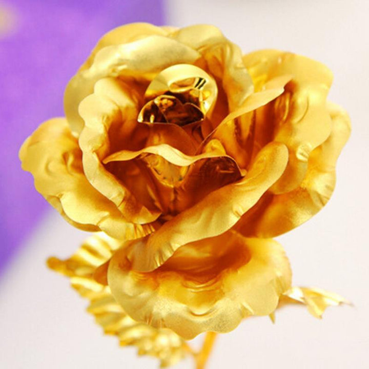 24k Gold Foil Rose - With Box | Bowlift