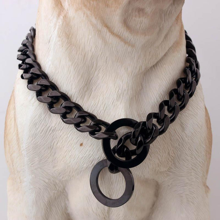 BowLift | Big Hip Hop Chains Dog Collar 15mm