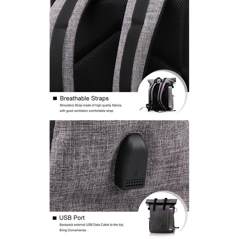 BowLift | Multi-Functional Waterproof DSLR Camera Travel Bag With USB Port