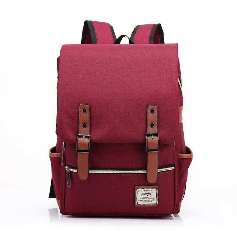 BowLift | Vintage Oxford Backpack - Stylish Vintage Oxford Backpack for adventurous students and travelers