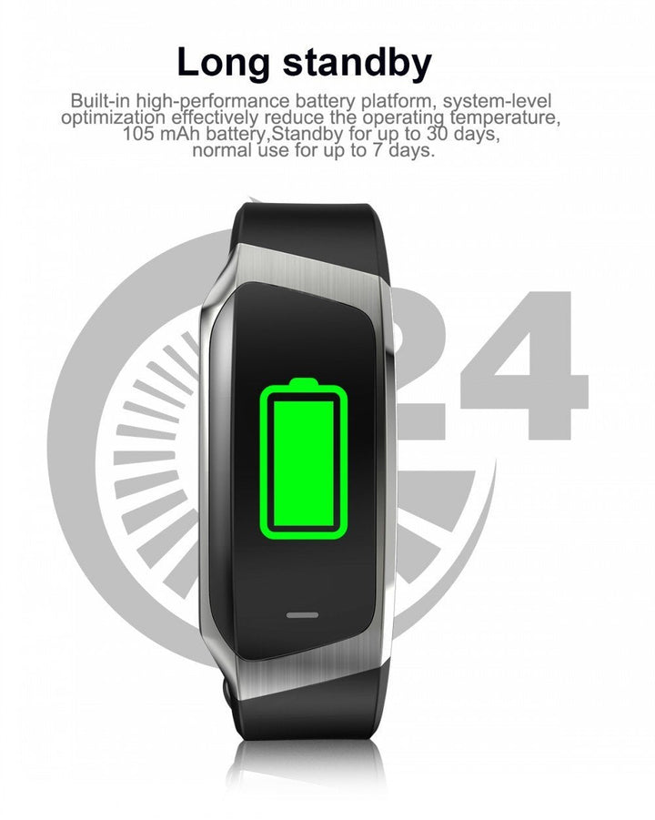 BowLift | Fitband Smart Watch Waterproof Blood Pressure Oxygen Heart Rate Monitor Sport Bracelet