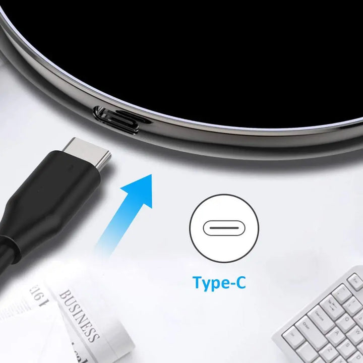BowLift | 30W Fast Wireless Charging Pad | Premium USB C Charging Cable MagSafe Charger for Apple iPhone, Samsung & Android - Fast Wireless Charging Pad