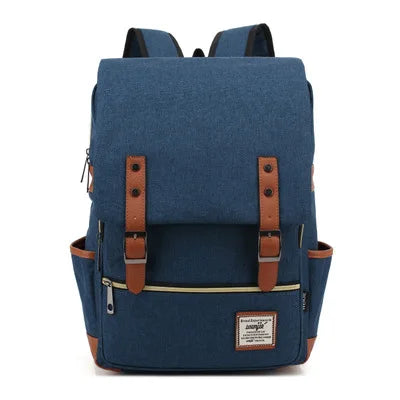 BowLift | Vintage Oxford Backpack - Stylish Vintage Oxford Backpack for adventurous students and travelers
