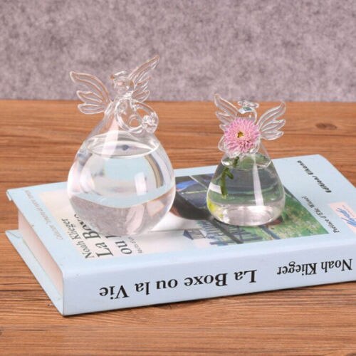 BowLift | Angel Time Transparent Glass Vase