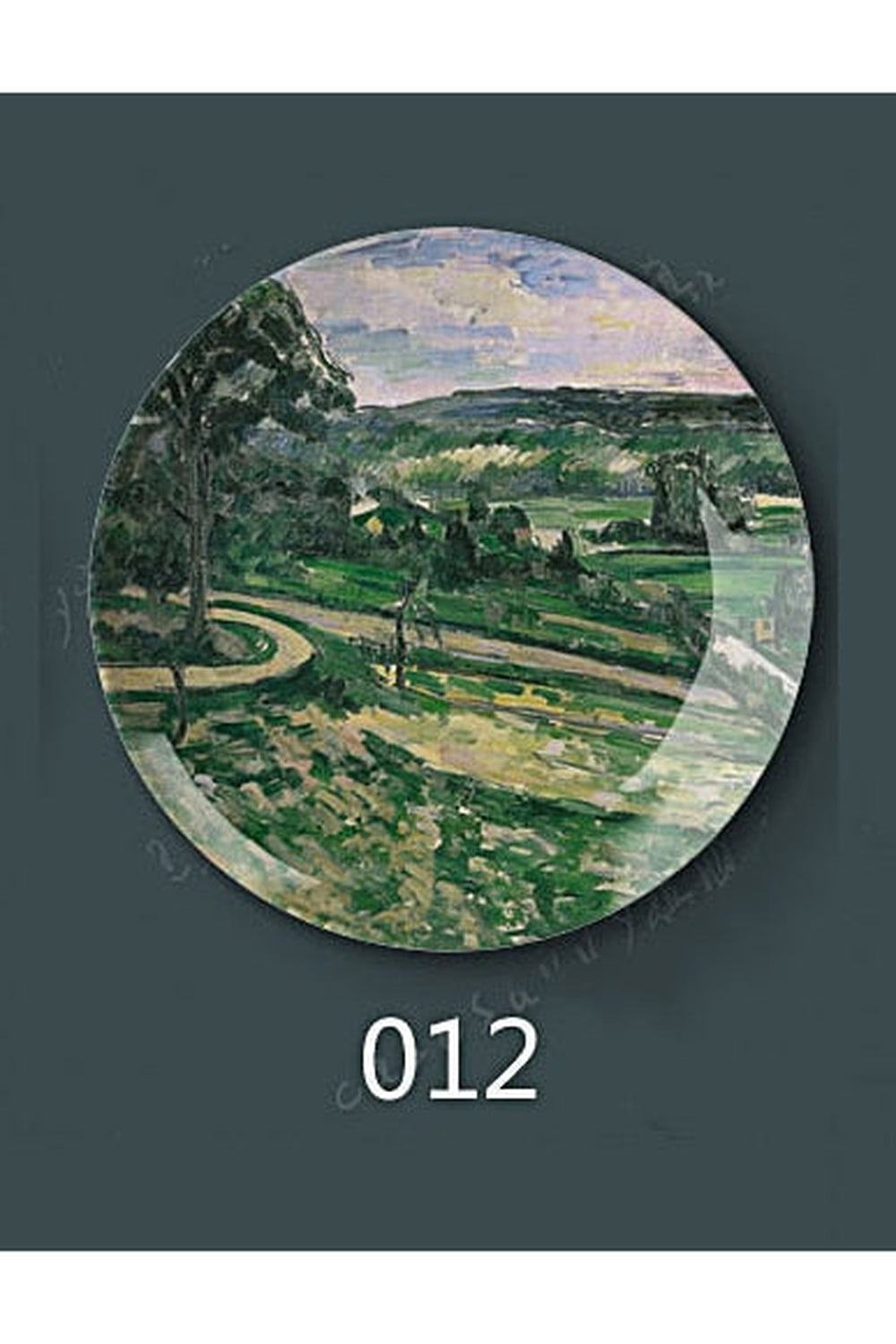 Cezanne inspired decorative plates | Bowlift