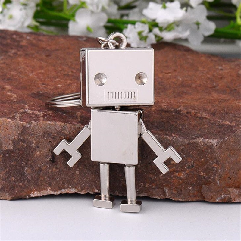 BowLift | Mini Confused Robot Keychain