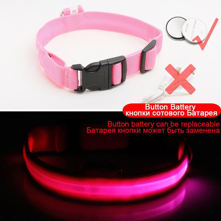 BowLift | Light Up Dog Collar - Flashing Dog Collar