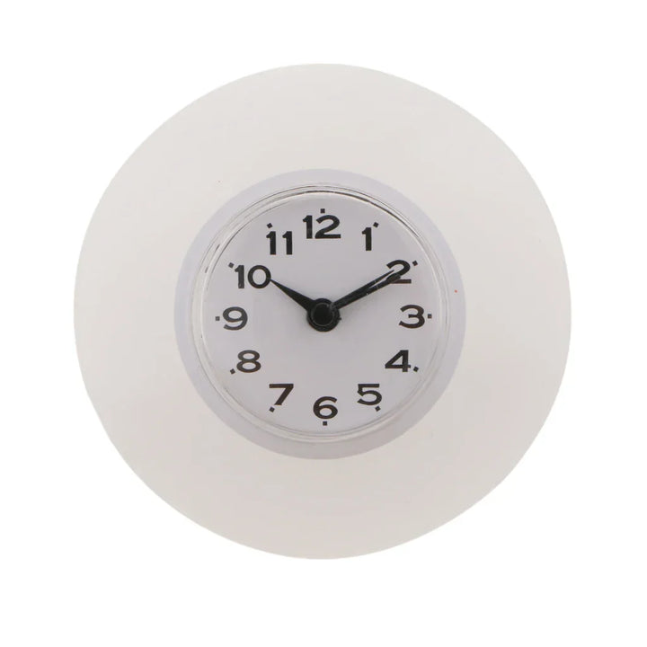 WaterProofClock – Compact Suction Cup Clock for Bathroom Bowlift