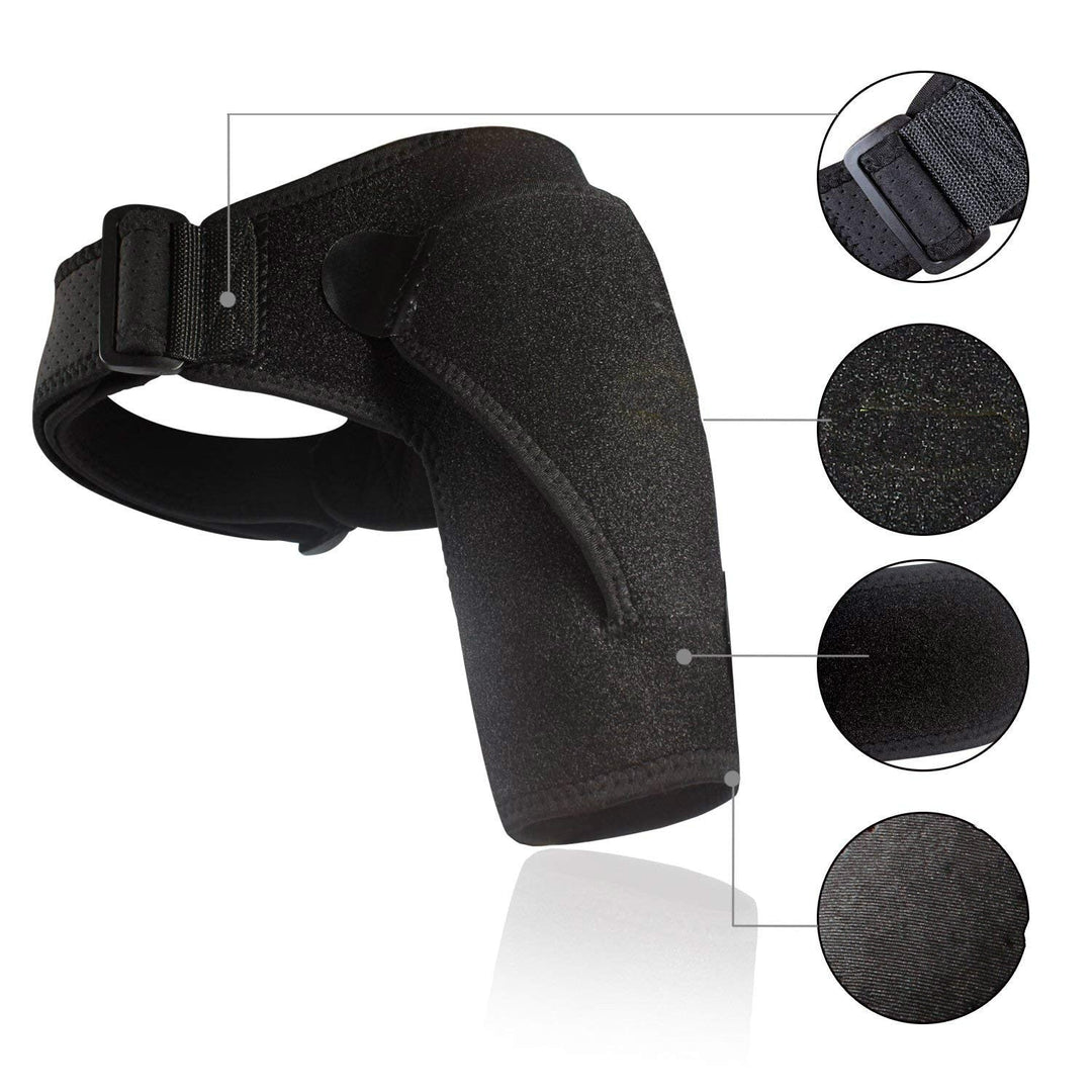 Shoulder brace with compression padding Bowlift