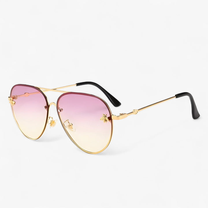 Vintage Pilot Sunglasses with Bee Detail – Halcyon | Bowlift