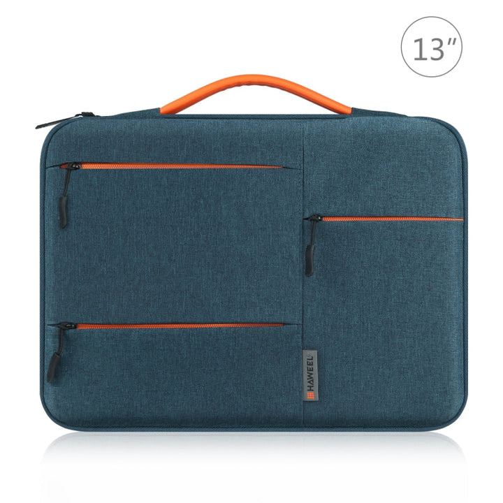 BowLift | HAWEEL 33.0 cm Sleeve Case Zipper Briefcase Laptop Bag for Macbook, Samsung, Lenovo Thinkpad, Sony, DELL Alienware, CHUWI, ASUS, HP, 13 inch - 13.5 inch Laptops (Navy Blue)
