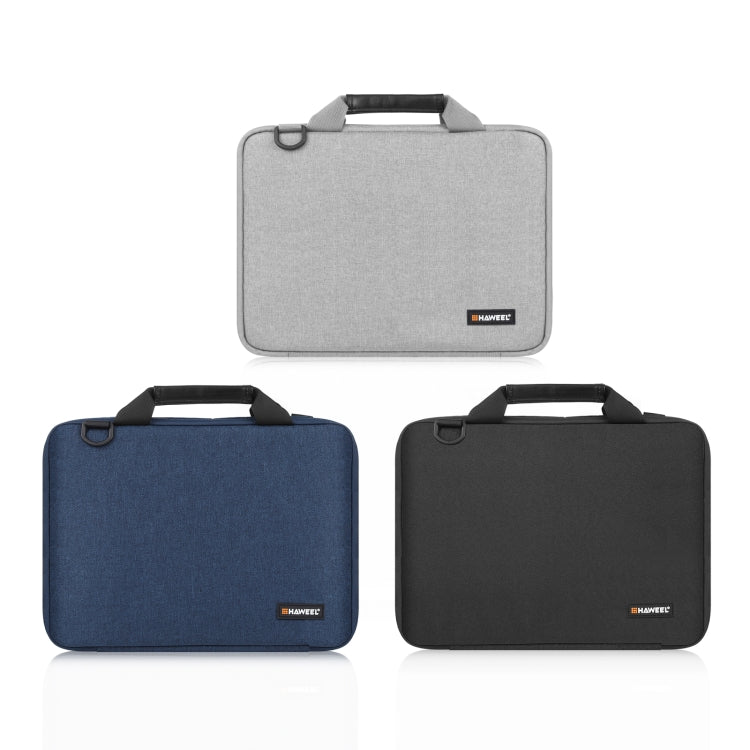 BowLift | HAWEEL 14.0 inch - 16.0 inch briefcase crossbody laptop bag for Macbook, Lenovo Thinkpad, ASUS, HP (Gray)