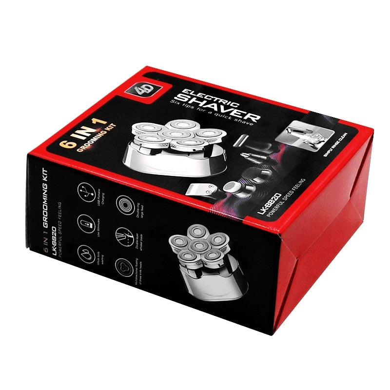 BowLift | TitanEdge – 6-in-1 Shaver for Face & Head