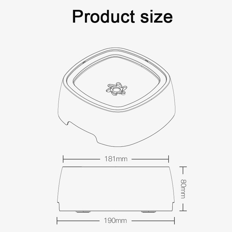 BowLift | No-Spill Pet Water Dispenser Bowl