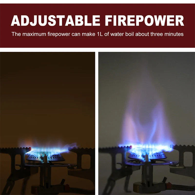 Camping Gas Cooker Stainless Steel | Bowlift