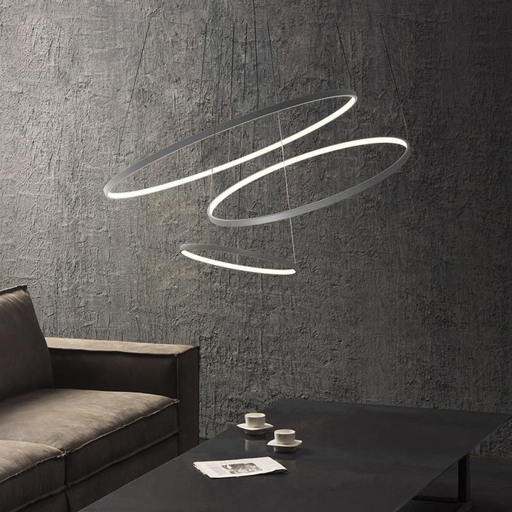 BowLift | Halo Chandelier