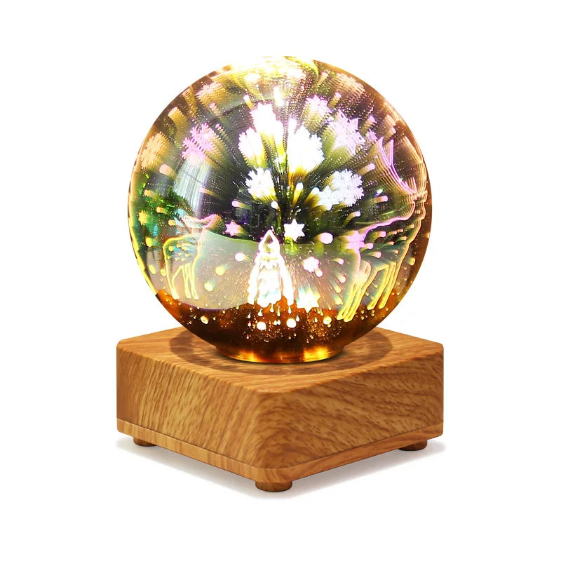 BowLift | LumiNova 3D Night Light | Color Changing Starry Sky Lamp | USB LED Decorative Light | For Bedrooms & Gift Ideas