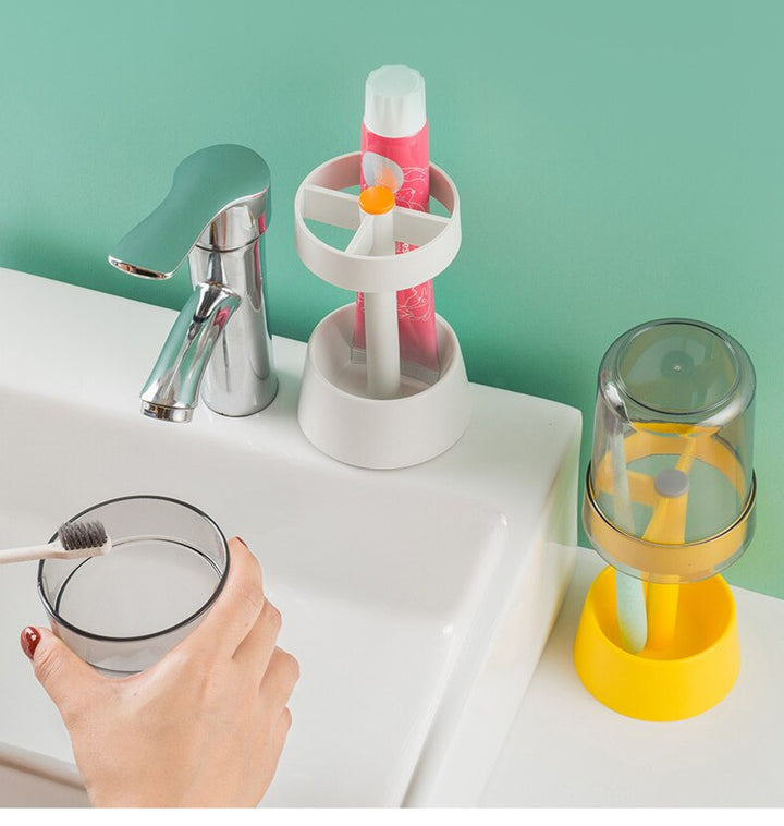 BowLift | Creative Anti-Dust Protective Toothbrush Holder