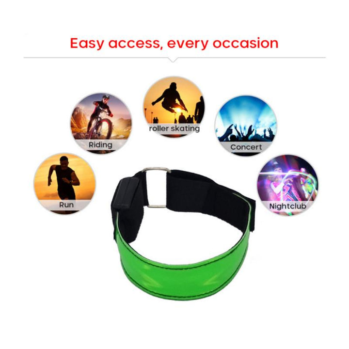BowLift | Safety Night Running Wrist Band LED Light