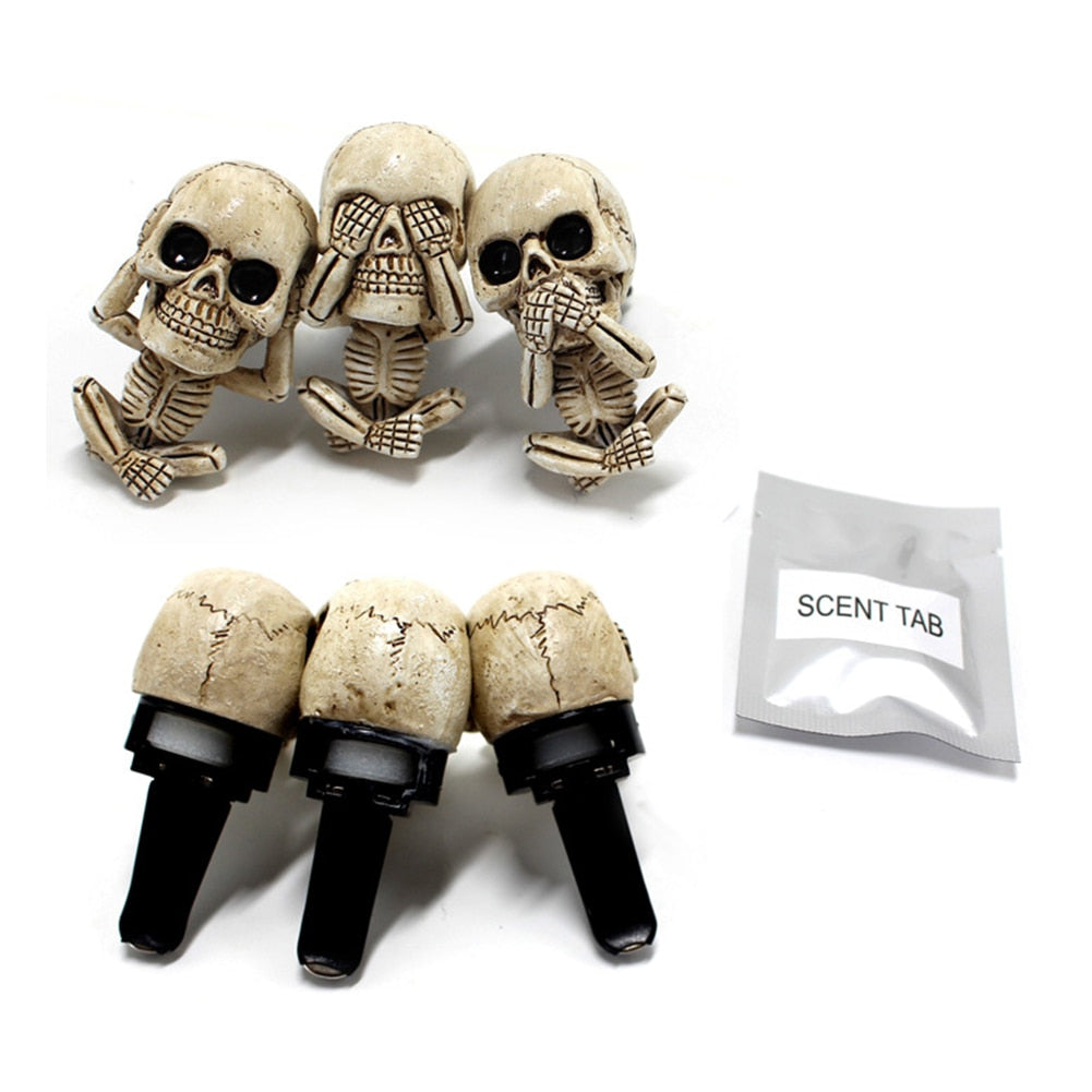 BowLift | Creative Flower Skull Car Air Freshener