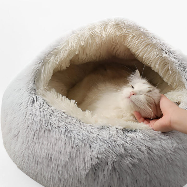BowLift | Soft Winter Pet Bed with Washable Cover and Non-Slip Base