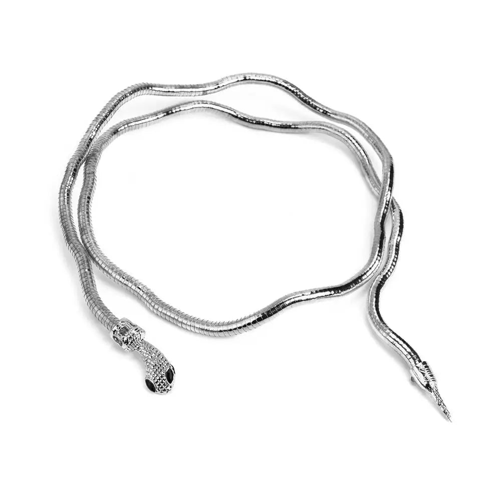 BowLift | Snake Wrap Bold Dual Necklace