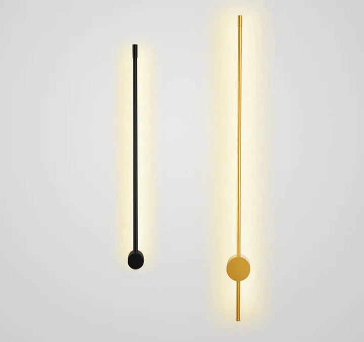 BowLift | NordicRod – Minimalist Wall Lamp with Plug for Chic Interiors
