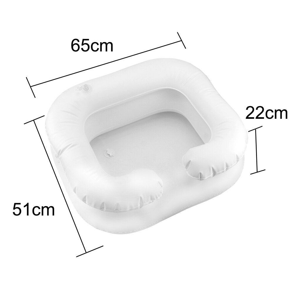BowLift | Inflatable Built-in Drainer Hair Washing Basin