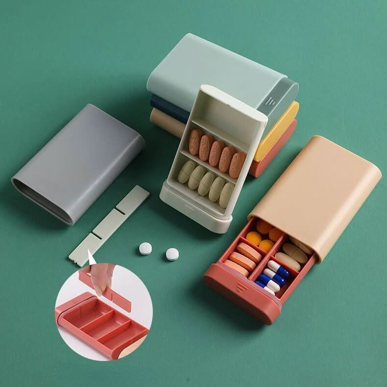 BowLift | Compact supplement box for vitamins & medicines with style