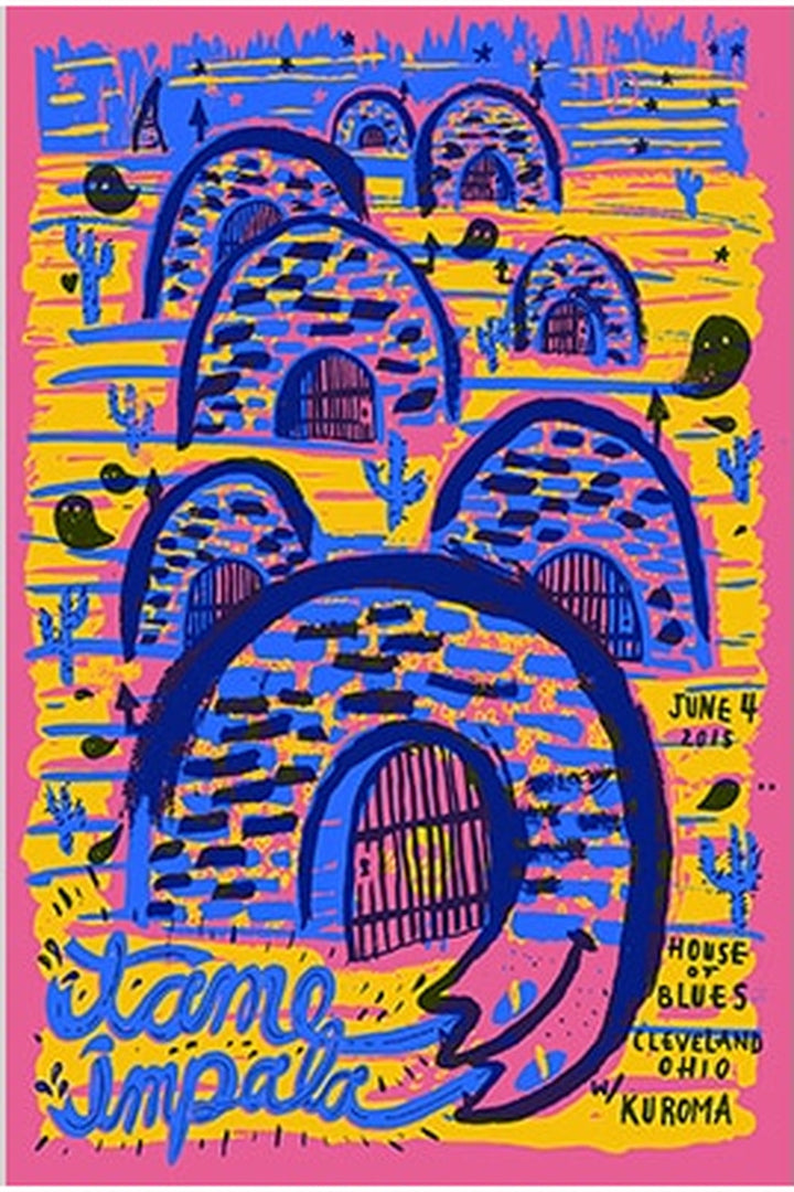 Impala Psychedelic Poster | Bowlift