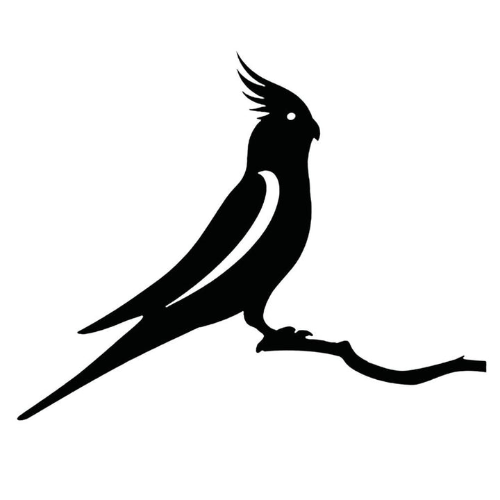 BowLift | Eindhoven Garden Decor | Metal Bird Silhouette - Art In The Backyard