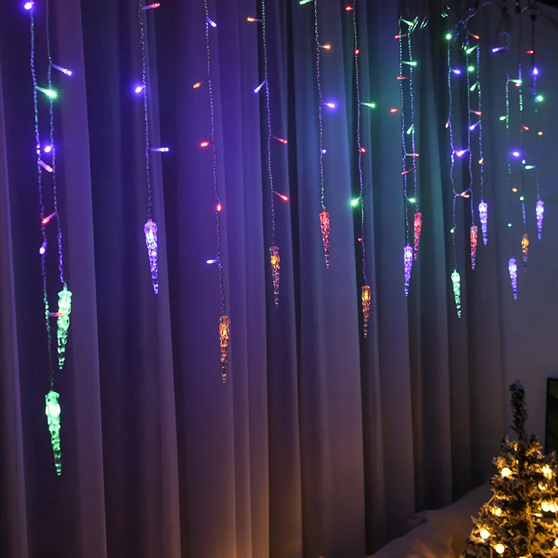 Snowlit - LED Light Curtain for Outdoor Bowlift