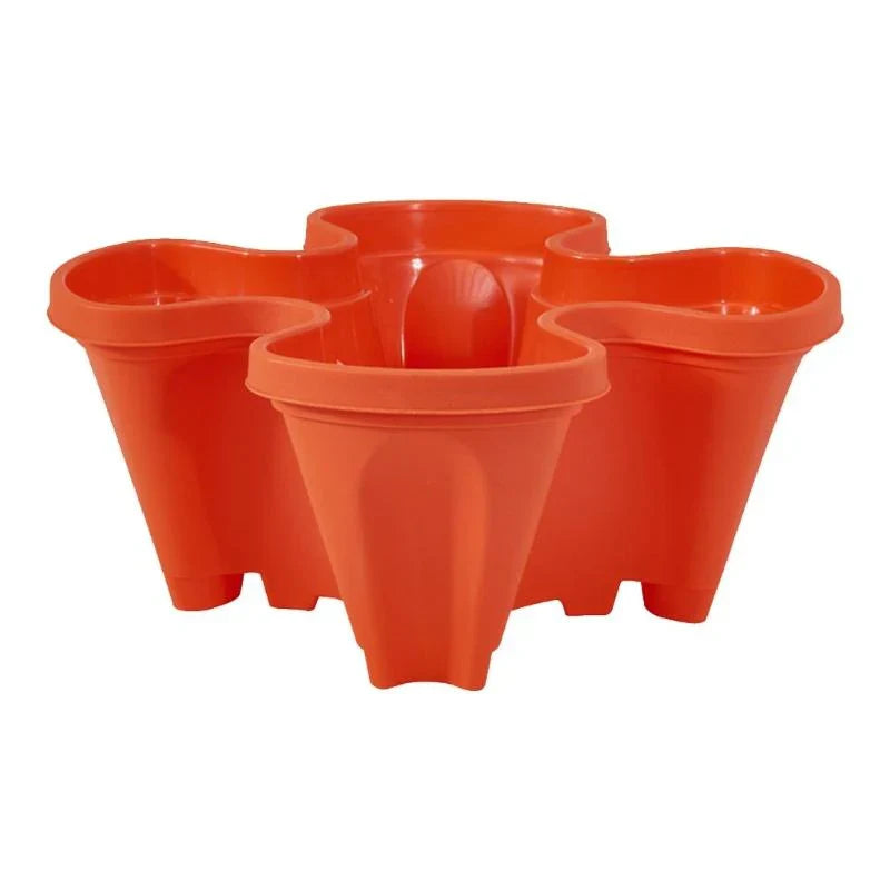 BowLift | Space-saving stackable plant pots – Vertical planting system with wheels