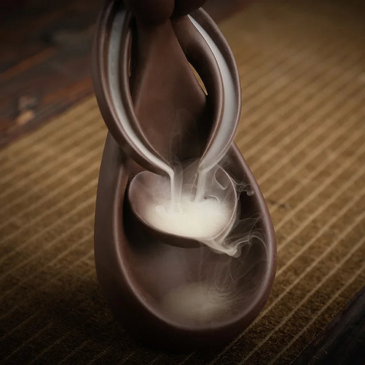 BowLift | Zenfalls Ceramic Handmade Backflow Incense