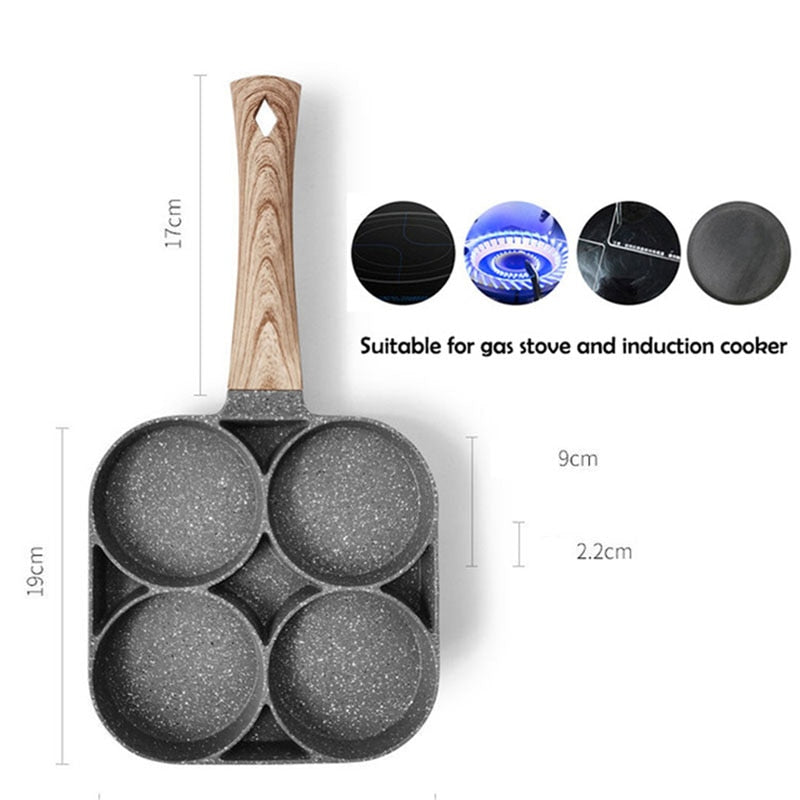 BowLift | Four-hole frying pan